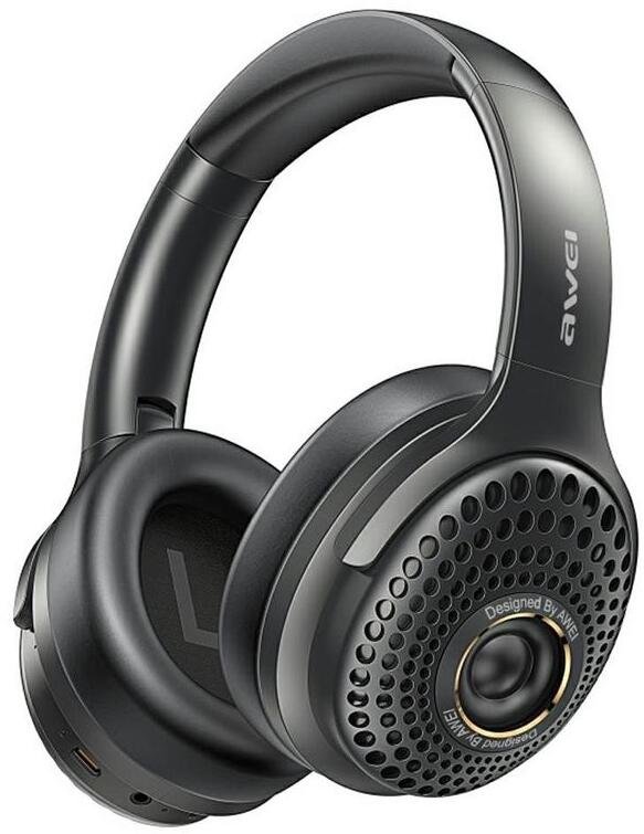 Awei Nauszne bezprzewodowe AT30 Bluetooth 6.0 čierne (AWEI310)