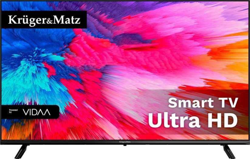 Kruger&Matz televízorKruger&amp;Matz 50" UHD smart DVB-T2/S2 H.265 Hevc VIDAA