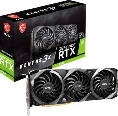 MSI GeForce RTX 3060 Ventus X3 OC 12GB GDDR6 (RTX 3060 VENTUS 3X 12G OC)