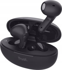 Trust Ausinės EARPHONES YAVI BT ENC/Juodas 25298 TRUST