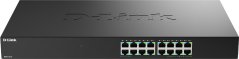 D-Link DMS-1016 Niezarządzany L2+ 2.5G Ethernet (100/1000/2500) Čierny
