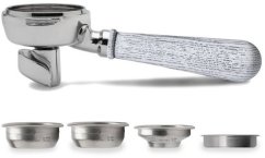 Lelit Portafilter Lelit PLA582F - z podwójną wylewką 58 mm - biele drevo jesionowe