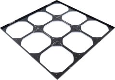 Watercool MO-RA IV 600 Lfterrahmen - 200mm, schwarz