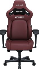 Anda Seat Fotel gamingowy Kaiser 4 XL skórzany bordowy