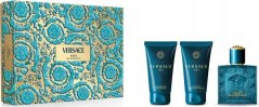 Versace Versace Eros rinkinys vyrams (EDT, 50 ml + dušo želė, 50 ml + balzamas po skutimosi, 50 ml) MEN