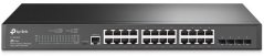 TP-Link JetStream TL-SG3428 Prepínač sieťový zarządzany L2/L3 Gigabit Ethernet (10/100/1000) 1U Čierny