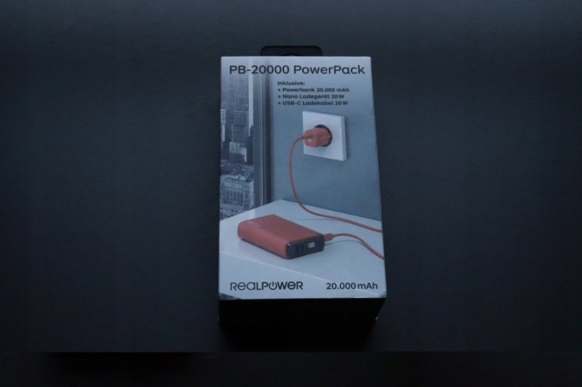 Realpower PB-20000 20000 mAh Oranžový (390656)