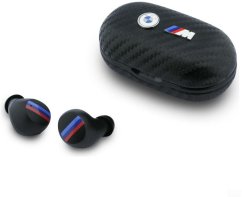 BMW TWS Carbon Metal Logo ENC Čierny (BMW960)