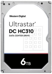 WD Western Digital Ultrastar DC HC310 disk twardy 6 TB 7200 RPM 256 MB 3.5" SAS