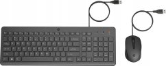 HP HP 150 - Tastatur-und-Maus-Set - USB - Deutsch - Schwarz - fur HP 21, 27, Notebook 14, 15, 15s, Pavilion Notebook 15