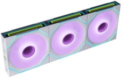 Lian Li ventilátory Uni Fan SL-INF Flex Wireless ARGB PWM (Sada 3 ks z kontrolerem) Reverse Blade 120mm White (G9F.12RSLIN1F3W.00)