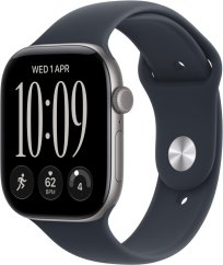 Apple Watch 12 GPS + Cellular 42mm   eSIM  Space Grey Aluminum Sport Band S/M Navy Blue (MJFX4ZR/A)