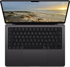 Apple APPLE MacBook Pro Z1FG 35,97cm 14,2Zoll StD M4 Max 16C CPU/40C GPU/16C N.E. 48GB 1TB SSD 96W USB-C DE Schwarz