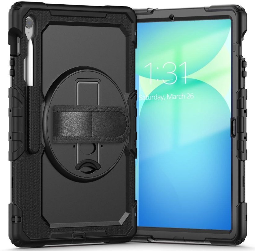 4kom.pl TECH-PROTECT SOLID GALAXY TAB S10 FE+ PLUS 13.1 X620 / X626B BLACK