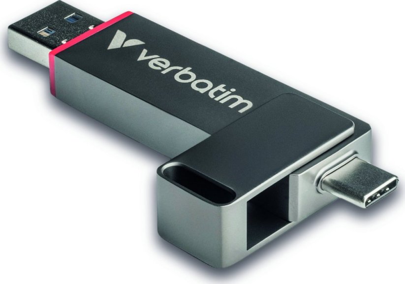 Verbatim Pendrive 128GB USB-A/USB-C Dual  QuickStick 32040