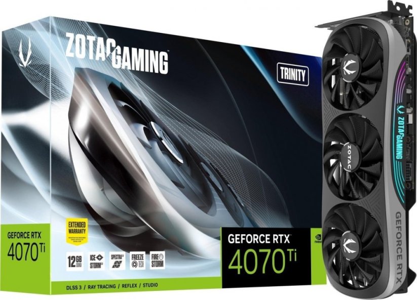 Zotac Gaming GeForce RTX 4070 Ti Trinity 12GB GDDR6X (ZT-D40710D-10P)
