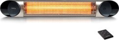 Sunred Infraraudonųjų spindulių šildytuvas Veito BLADE (sidabrinis, 2000W)
