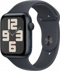 Apple Watch SE Gen.2 GPS 40mm Midnight Alu Sport S/M Granatovy (MXE73)