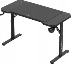 Huzaro Biurko Gamingowe Z Regulowaną Wysokością Hero 2.6 Black + Podkładka
