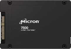 Micron Micron 7500 PRO - SSD - Read Intensive - verschlusselt - 3.84 TB - intern - 2.5" (6.4 cm) - U.3 PCIe 4.0 (NVMe) - 256-Bit-AES, 3072-Bit-RSA, FIPS 140-3 Level 2, 208-Bit-RSA - TCG Opal Encryption 2.01