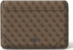 Guess Guess Sleeve GUCS14P4TW 13/14" Hnedý /brown 4G Uptown Triangle logo