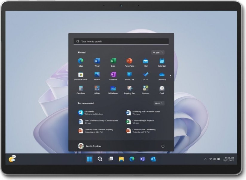 Microsoft Microsoft Surface Pro 9 QKV-00004 i7-1255U Touch 13" 16GB 1000SSD Int W11Pro