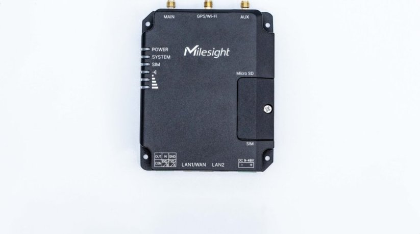 MILESIGHT IoT Industrial Cellular Router Wi-Fi GPS Supported