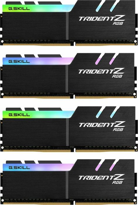G.Skill Trident Z RGB, DDR4, 64 GB, 3600MHz, CL18 (F4-3600C18Q-64GTZR)