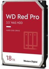 WD HDD|WESTERN DIGITAL|Raudona Pro|18TB|SATA 3.0|512 MB|7200 rpm|3,5"|WD181KFGX