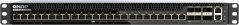 Qnap - Switch - 2 x 100 Gigabit QSFP28 + 4 x 25 Gigabit SFP28 - montowany w szafie rack - Pre CAB-DAC50M-SFPP, TRX-10GITSFPP-SR, TRX-25GSFP28-SR (QSW-M7230-2X4F24T)