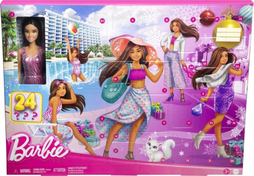 Barbie Barbie Fashionista Advent Calendar 2024