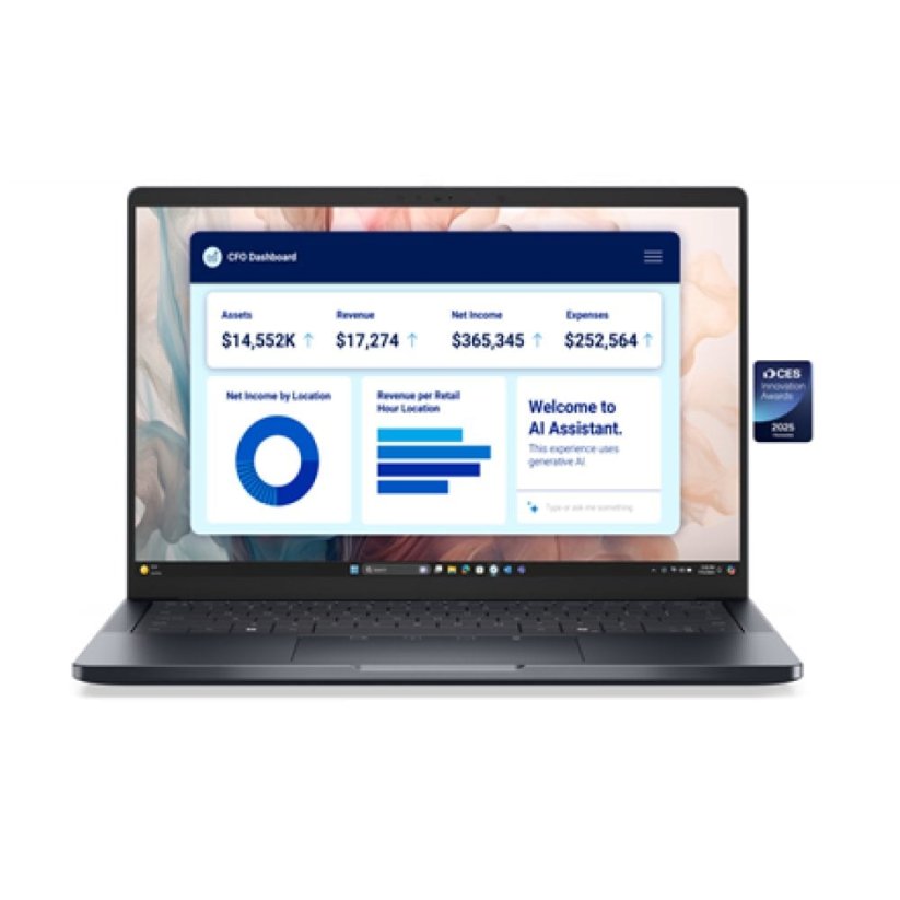 Dell Pro 14 Premium AG FHD+ Ultra 7 266V/16GB/512GB/Intel Arc Integrated/Win11 Pro/ENG Backlit kbd/FP/3Y Basic Onsite Warranty