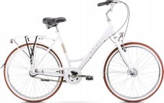 Romet Dviratis Romet Sonata Classic 26" 2024 white-18" / M (Dydis: 18" / M)