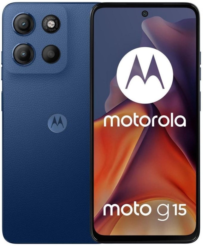 Motorola Moto G15 8/128GB Granatový