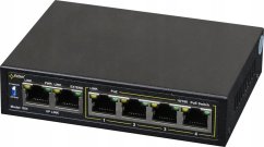 Pulsar S64WP PULSAR Switch PoE 6-portowy Fast Ethernet, 4x PoE (brak zasilacza w komplecie)