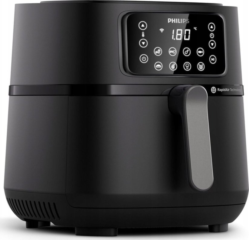 Philips Philips 5000 series HD9285/90 frytkownica Pojedyńczy 7,2 l Autonomiczny 2000 W Frytkownica na gorące powietrze Čierny, strieborný