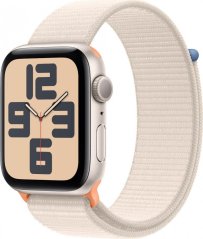 Apple Watch SE 2023 GPS + Cellular 44mm Starlight Alu Sport Loop Béžový (MRH23QP/A)