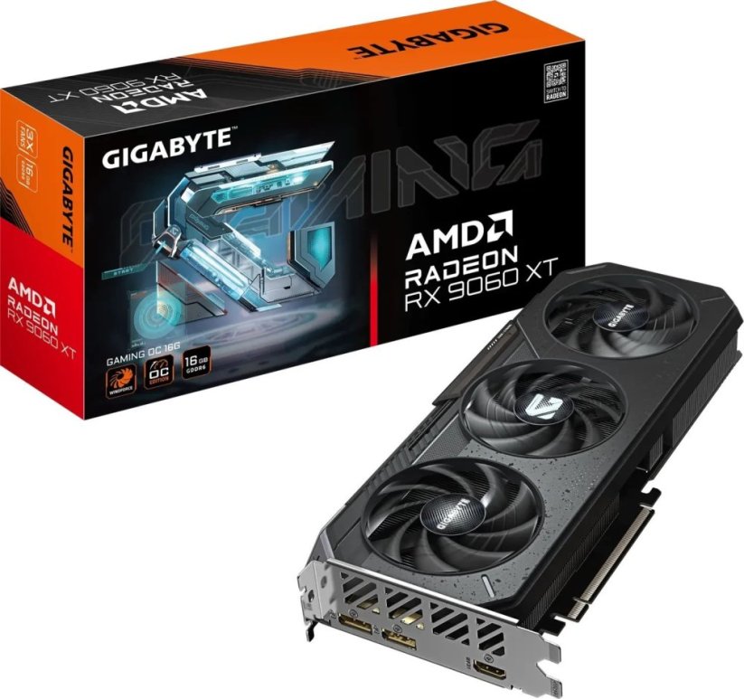 Gigabyte Radeon RX 9060 XT Gaming OC 16GB GDDR6 (GV-R9060XTGAMING OC-16GD)