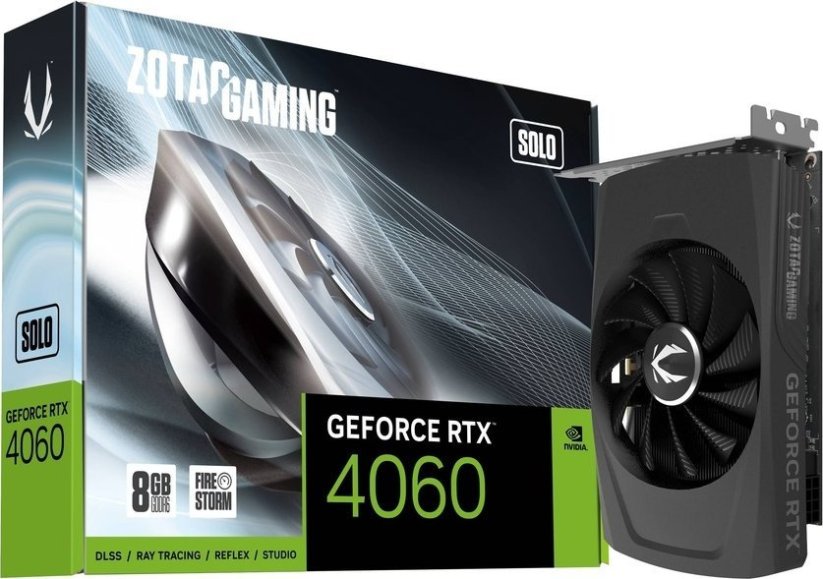 Zotac Gaming GeForce RTX 4060 Solo 8GB GDDR6 (ZT-D40600G-10L)