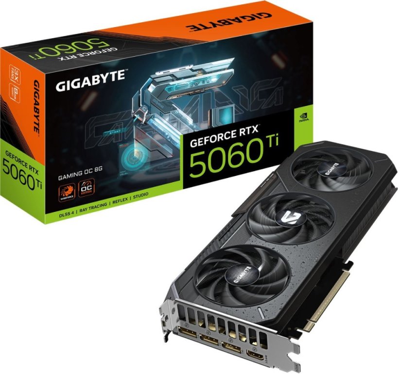 Gigabyte GeForce RTX 5060 Ti Gaming OC 8GB GDDR7 DLSS4 (GV-N506TGAMING OC-8GD)