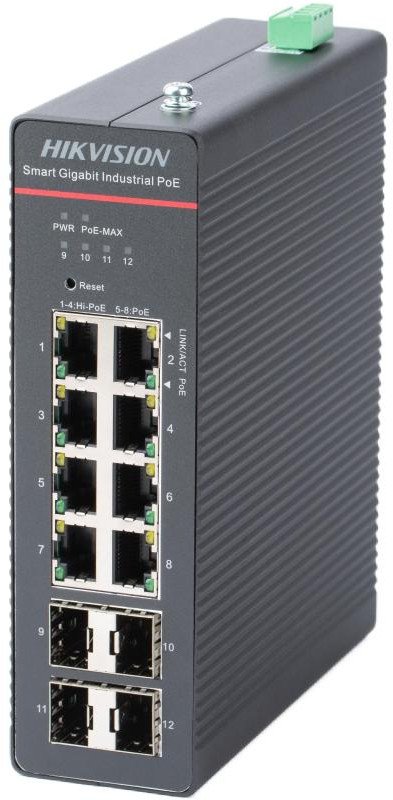 Hikvision DS-3T1512HP-SI-8P4F/NOPOWER
