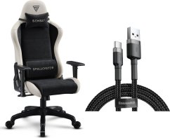 SENSE7 Spellcaster FUKU PU czarno-beżowy + kabel usb
