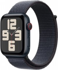 Apple Watch SE GPS + Cellular 44mm Midnight Alu Sport Loop Modrý  (MXGN3ET/A)