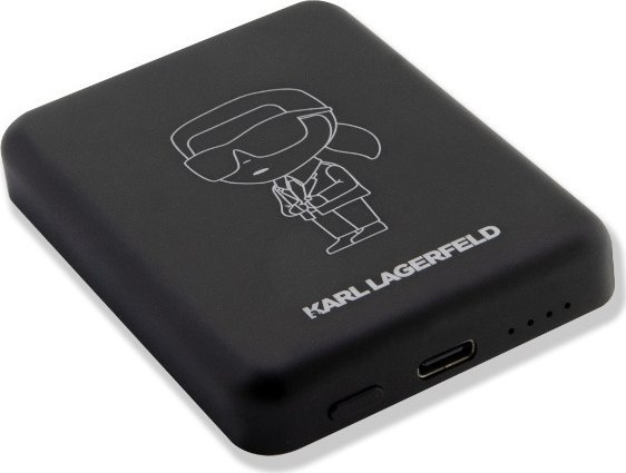 Karl Lagerfeld KLPBMKIOTTGK 3000mAh Čierny