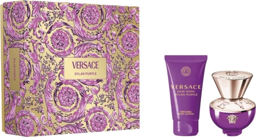 Versace Versace Pour Femme Dylan Violetinė rinkinys moterims (EDP, 30 ml + kūno losjonas, 50 ml) WOMEN