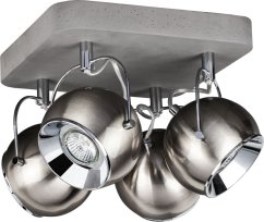 Spotlight Spot natynkowy Sivý Spotlight Ball Concrete 5131436