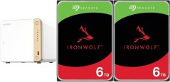 Qnap TS-462-4G + 2x Seagate IronWolf 6TB (ST6000VN006)