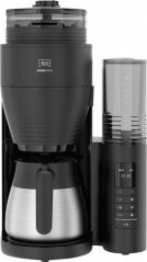 Melitta Melitta - AromaFresh II PRO Therm Čierny Mat - Ekspres przelewowy z wbudowanym młynkiem