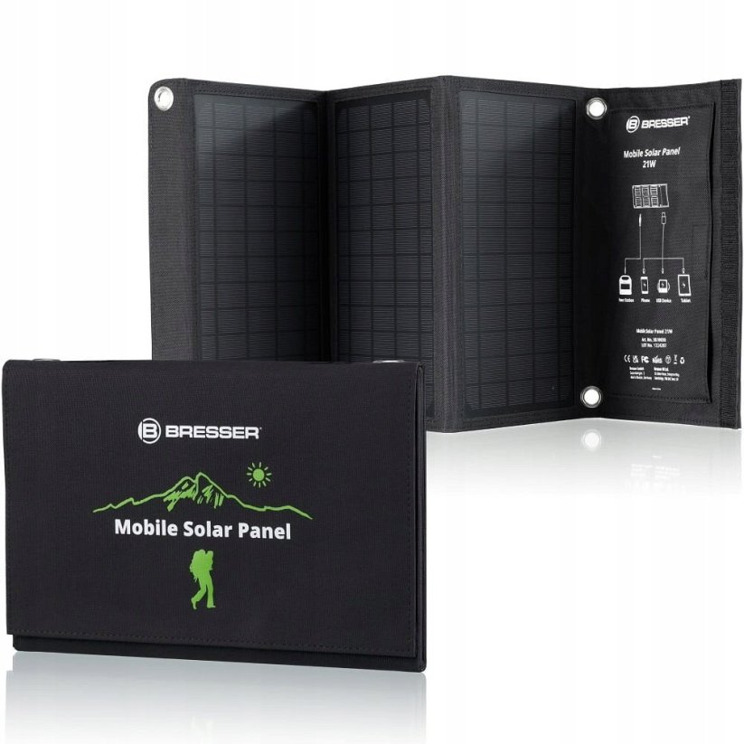 Bresser Bresser Mobile Solar Panel 21W with USB