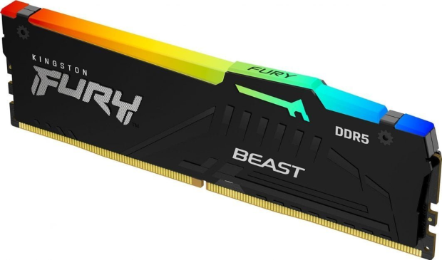 Kingston Fury Beast RGB, DDR5, 8 GB, 5600MHz, CL36 (KF556C36BBEA-8)